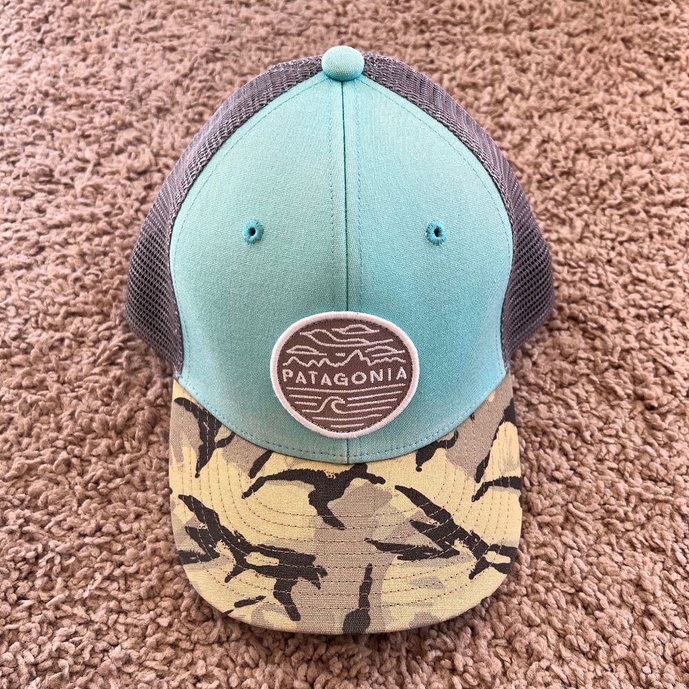 Patagonia Kids Size Trucker Hat, Rare